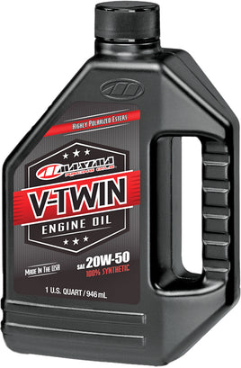 Maxima V Twin Full Synthetic Engine Oil 20w 50 32oz