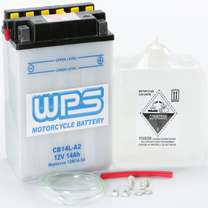 WPS CB14L-A2 Motorcycle Battery - Santa Clara Cycle-Store