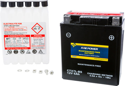 Firepower CTX7L-BS Maintenance Free Battery Ninja 250 - Santa Clara Cycle