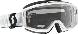 Scott Split OTG Goggle White w/Clear Work Lens - Santa Clara Cycle