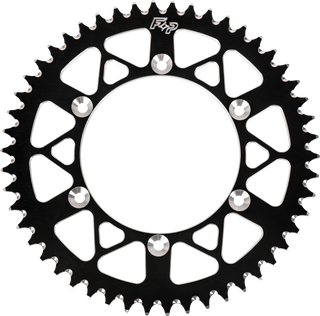 Rear Sprocket Aluminum 52t 520 Blk Hon/Yam - Santa Clara Cycle