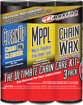 Ultimate Chain Wax Care Kit 3/Pk