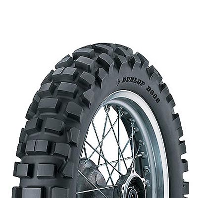 DUNLOP D606 DUALSPORT TIRE - Santa Clara Cycle-Store