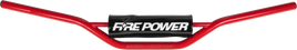 Fire Power Handlebar Cr High   Red - Santa Clara Cycle