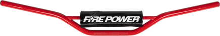 Fire Power Handlebar Cr High   Red - Santa Clara Cycle