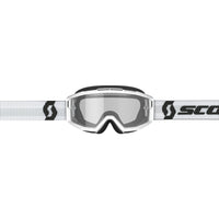 Scott Split OTG Goggle White w/Clear Work Lens