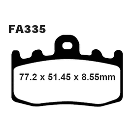 EBC FA335HH BMW Motorcycle Brake Pads - Santa Clara Cycle-Store