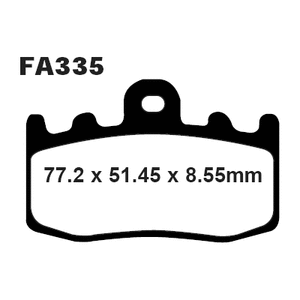 EBC FA335HH BMW Motorcycle Brake Pads - Santa Clara Cycle-Store