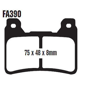 EBC FA390HH CBR 600 - 1000RR Motorcycle Brake Pads - Santa Clara Cycle-Store