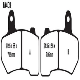 EBC FA409 Harley Davidson Motorcycle Brake Pads - Santa Clara Cycle-Store