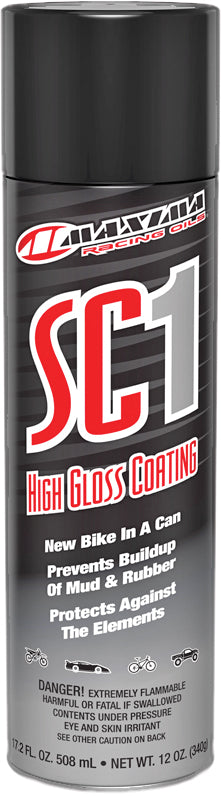 High Gloss Sc1 Clear Coat Silicone Spray 12oz