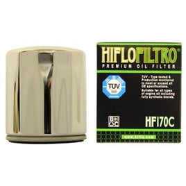 HF170C Harley Davidson oil filter (chrome) - Santa Clara Cycle-Store