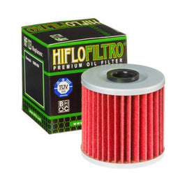 Hiflo HF123 KLR650 Motorcycle Oil Filter - Santa Clara Cycle-Store