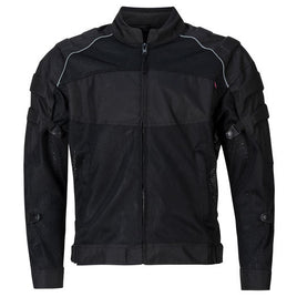 Noru Kaze Black Mesh Motorcycle Jacket