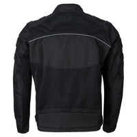 Noru Kaze Black Mesh Motorcycle Jacket