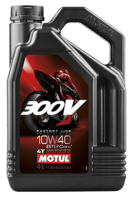 Motul 300V Synthetic Motor Oil 4 Liter 10w-40