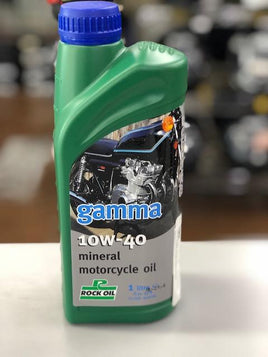 Rock Oil Gamma Motorcycle Mineral Oil Liter - Santa Clara Cycle-Store