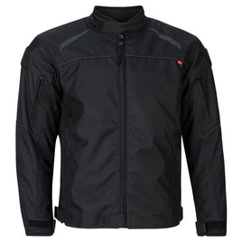 Noru Taifu Black Motorcycle Textile Jacket - Santa Clara Cycle