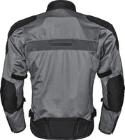 Scorpion EXO Vortex Air Silver Mesh Motorcycle Jacket